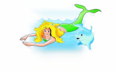 230146 Mermaid Booklet Streckenschwimmen